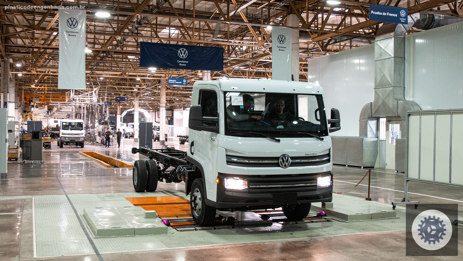 Veículo da Volkswagen Caminhões e Ônibus em ação no Peru