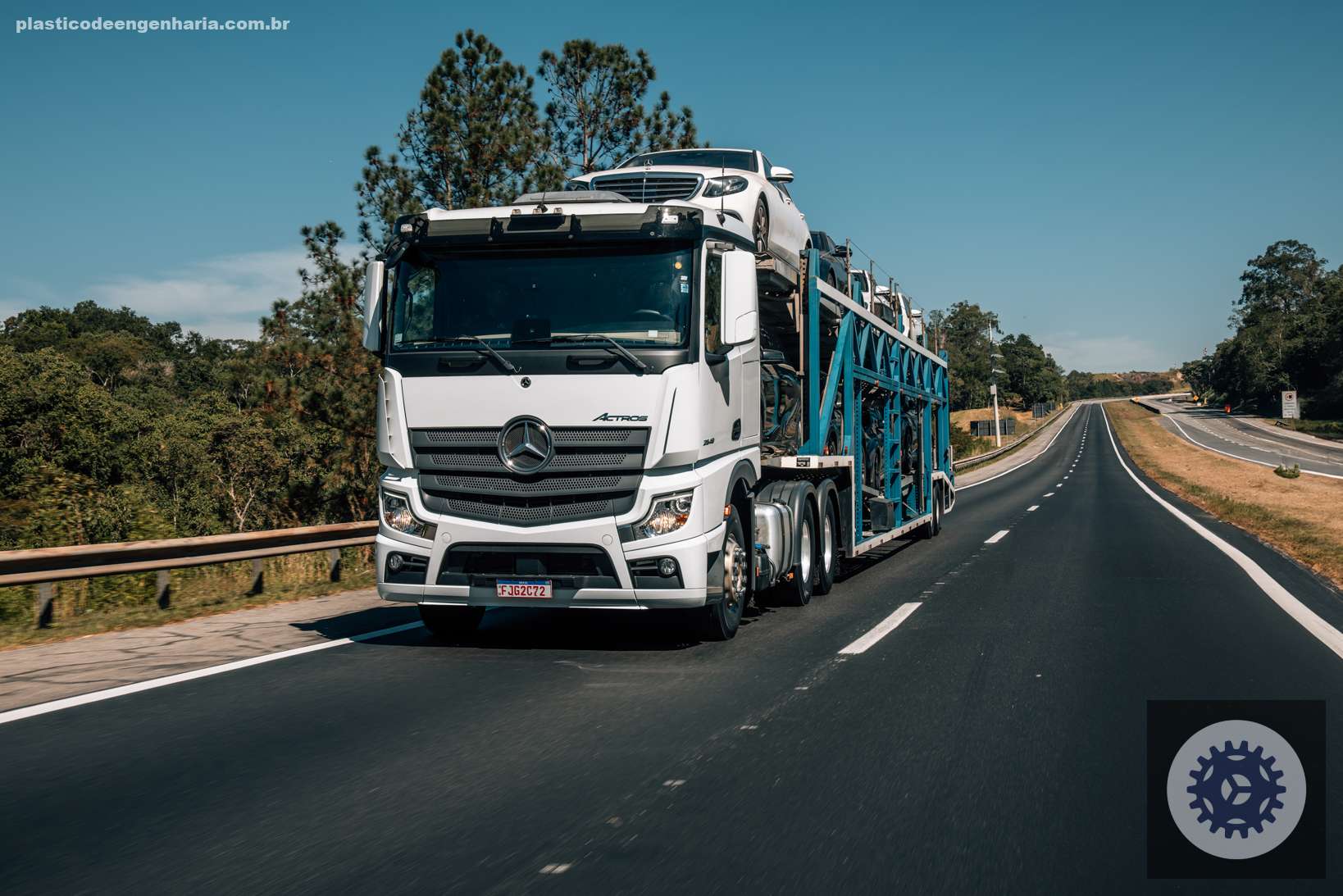 Caminhão Actros da Mercedes-Benz