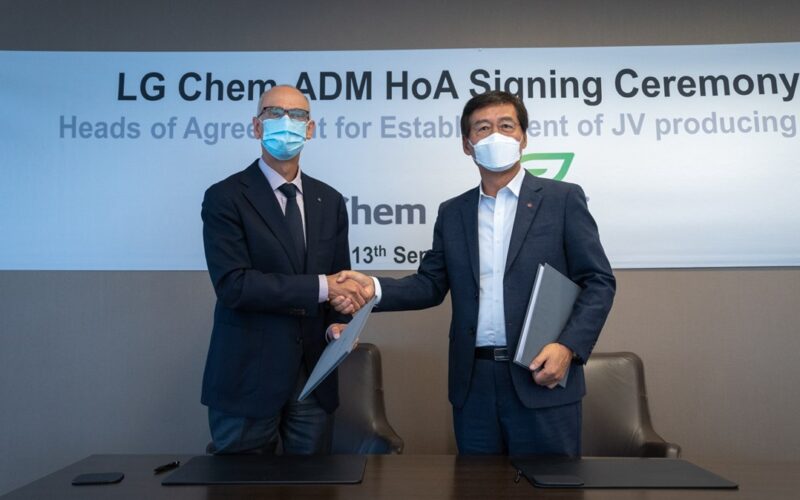 ADM and LG Chem Explore U.S. Production of Lactic Acid and PLA