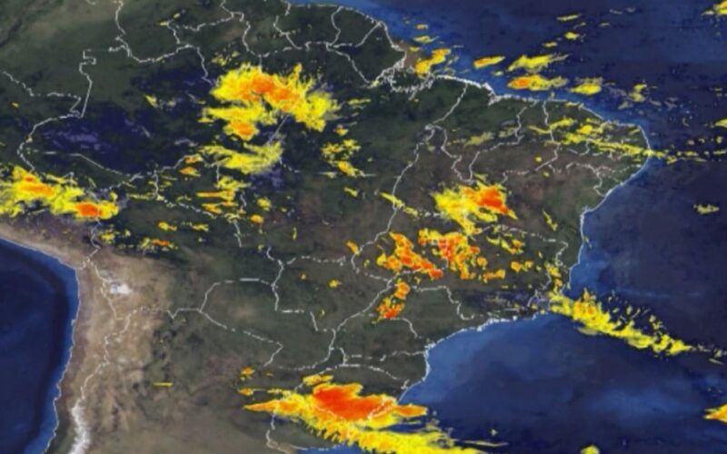 Frente fria segue causando alerta no Sul e Sudeste do Brasil