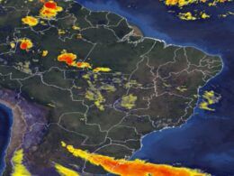Nuvens carregadas se concentram no Rio Grande do Sul. Confira os detalhes