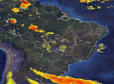 Nuvens carregadas se concentram no Rio Grande do Sul. Confira os detalhes