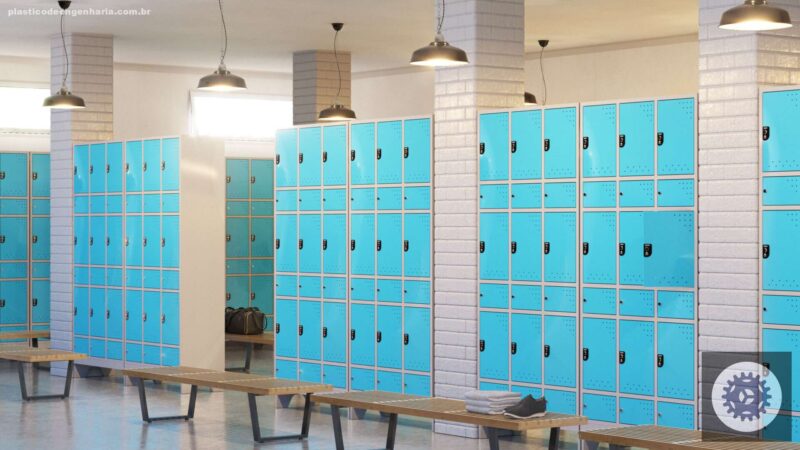 Armário de Plástico PEAD 4 Portas: Como Evitar Desgaste Prematuro em Ambientes Hostis