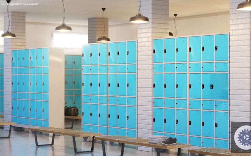 Armário de Plástico PEAD 4 Portas: Como Evitar Desgaste Prematuro em Ambientes Hostis