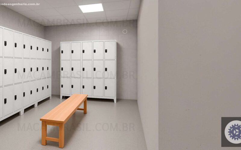 Armário para Vestiário 4 Portas em BH: Como o Plástico PEAD Combate a Oxidação