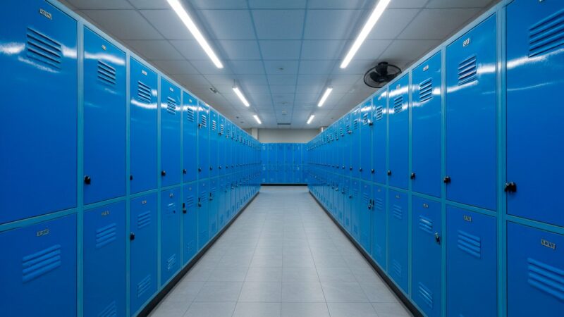 armario para vestiario blog site imagem azul sala vestiario 2 ampliada