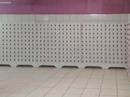 Armário de Plástico PEAD 16 Portas: Organização sem Complicação para Grandes Equipes