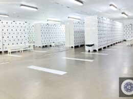 Armário de Plástico PEAD 32 Portas: Solução para Grandes Equipes sem Obras Complexas