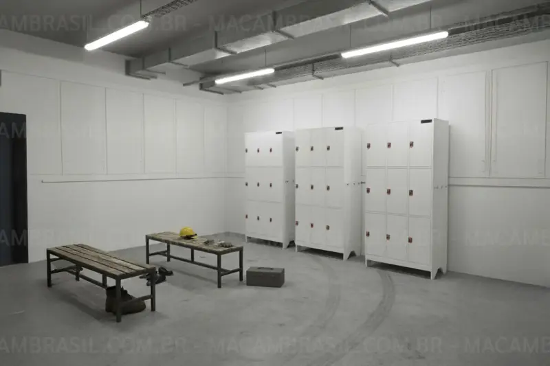 Armário roupeiro 6 portas da Macam Brasil: uso, medidas e fechaduras