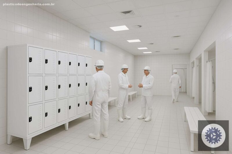 Plástico PEAD: O Segredo dos Armários para Vestiário que Não Enferrujam nem Apodrecem