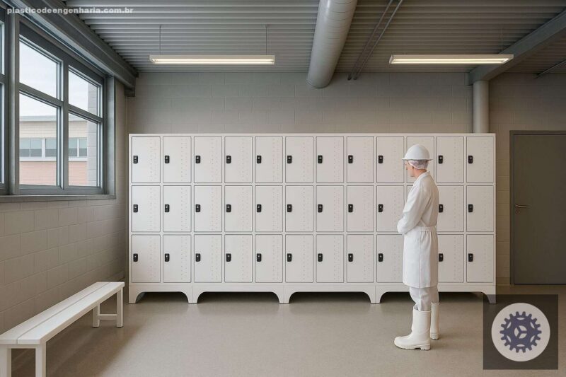 Plástico PEAD na Praia: Por que É Ideal para Armários de Vestiários de Clubes
