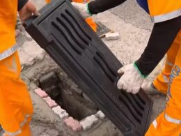 Asfalto de plástico feito com tampas plásticas transforma resíduos em soluções sustentáveis na Semana do Meio Ambiente