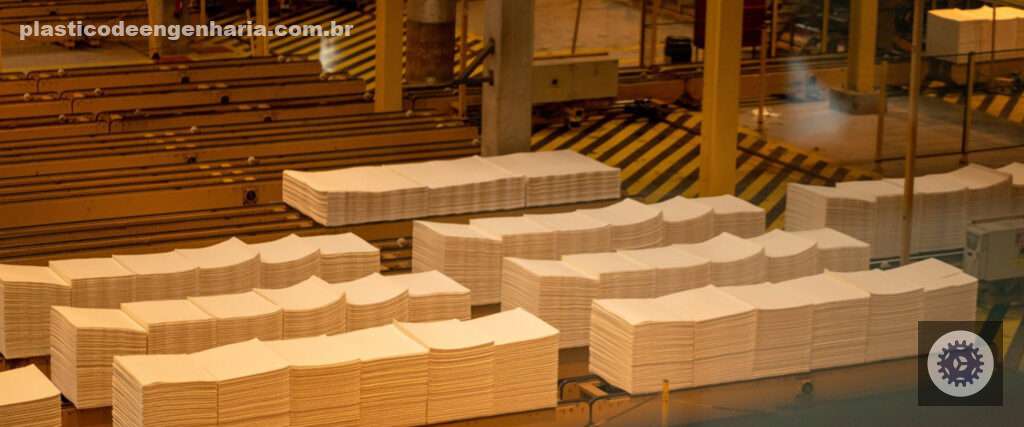 Imagem representa a atividade industrial