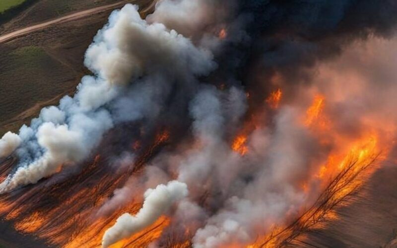 aumento alarmante seis presos por incendios criminosos no interior de