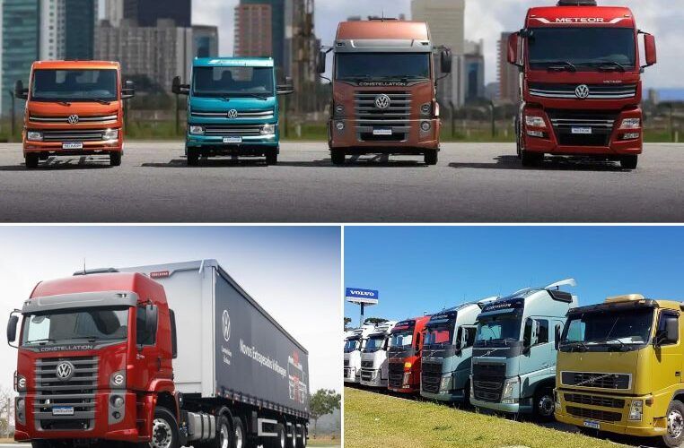 Confira o ranking das marcas de caminhões que mais venderam em 2023