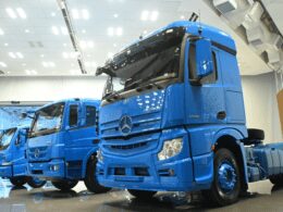 Braspress renova e amplia frota com 135 novos caminhões Mercedes-Benz