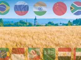 BRICS implementa plano de troca de grãos para aumentar a segurança alimentar e fortalecer a economia global.