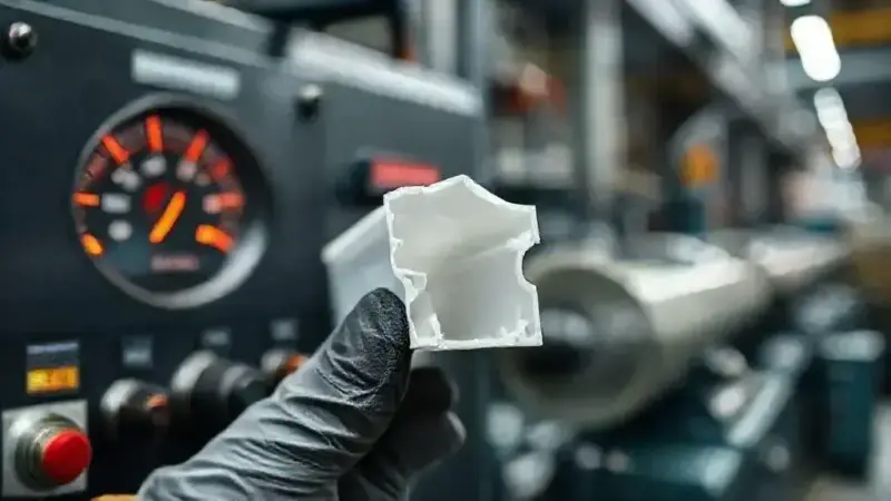 Causas e sinais do PVC microexpandido rígido durante o processo