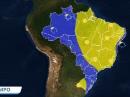Tempo severo traz fortes chuvas com granizo em áreas de pasto. Saiba os detalhes