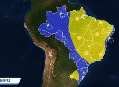 Tempo severo traz fortes chuvas com granizo em áreas de pasto. Saiba os detalhes