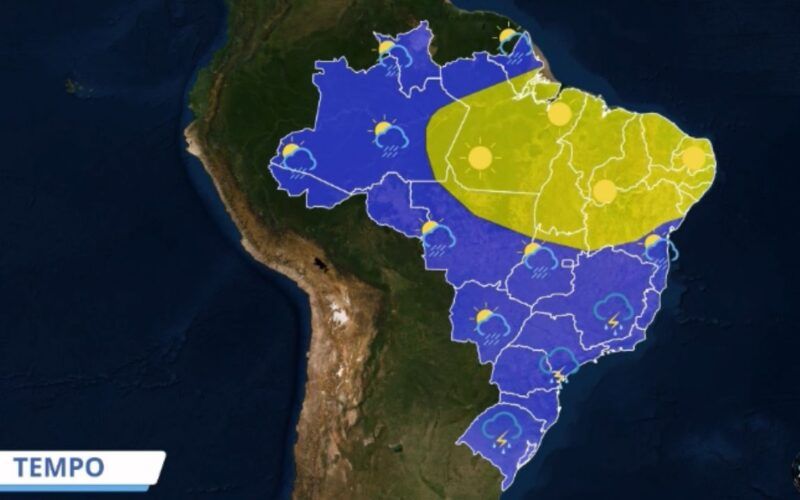 Sul volta a ter riscos de fortes chuvas em áreas de pecuária. Saiba os detalhes