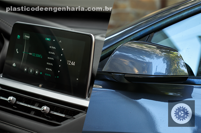 Comparativo mostra diferenças entre ABS e PBT em resistência térmica, rigidez e custo. 5 Resina Policarbonato