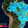 Temporais se espalham de norte a sul do País. Saiba como ficam os volumes de chuva