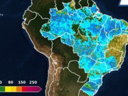 Temporais se espalham de norte a sul do País. Saiba como ficam os volumes de chuva