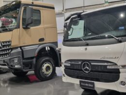Mercedes-Benz apresenta nova linha de caminhões para 2025 e revela novo design do Accelo