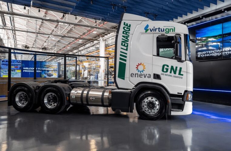 Scania, Eneva e Virtu GNL desenvolvem projeto de corredor logístico verde do Nordeste ao Norte