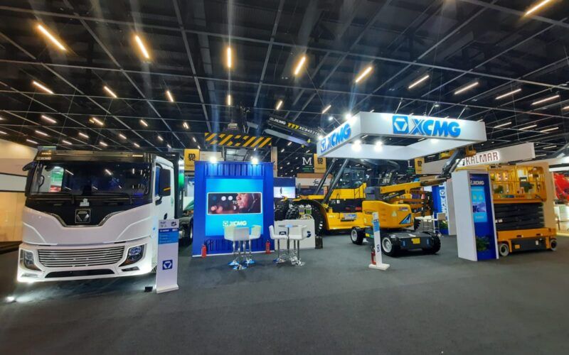 XCMG Brasil leva seu caminhão 100% elétrico para o público da Intermodal pela primeira vez