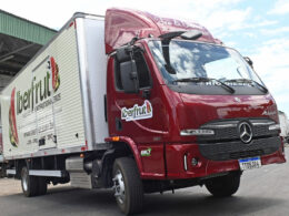 Descubra o Novo Accelo 1117: Revolução no Transporte de Hortifrutigranjeiros Já em Ação! 11 Primeira unidade do novo Accelo 1117 entra em operação no transporte de hortifrutigranjeiros