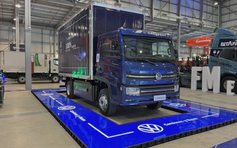 Volkswagen começa a entregar o caminhão elétrico e-Delivery no Uruguai