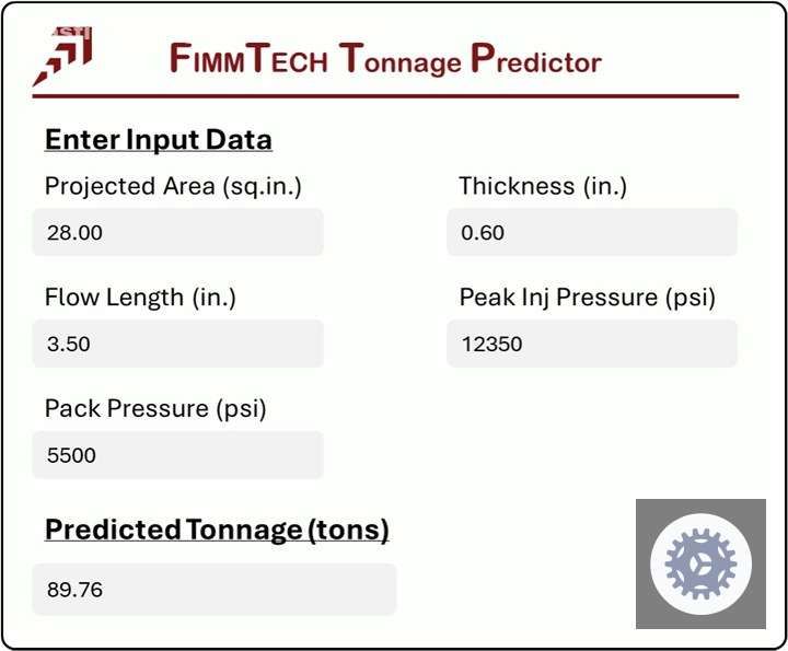 FimmTech Tonnage Predictor