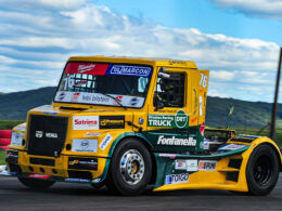 Fleck e Collet vencem e gaúchos dominam a Fórmula Truck no Uruguai
