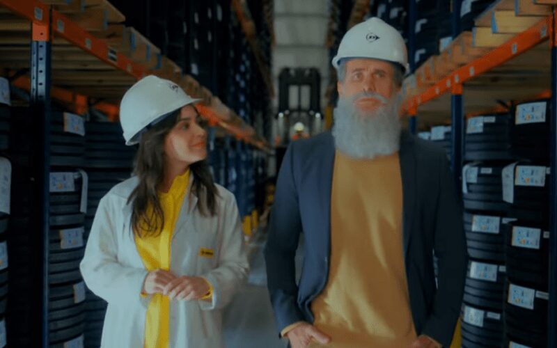 Dunlop lança campanha sobre seus mais 130 anos de história com participação de Eriberto Leão