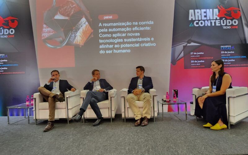 executivos da frigol debatem o papel da automacao e das