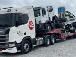 Números de vendas de caminhões animam transportadoras de veículos zero quilômetro
