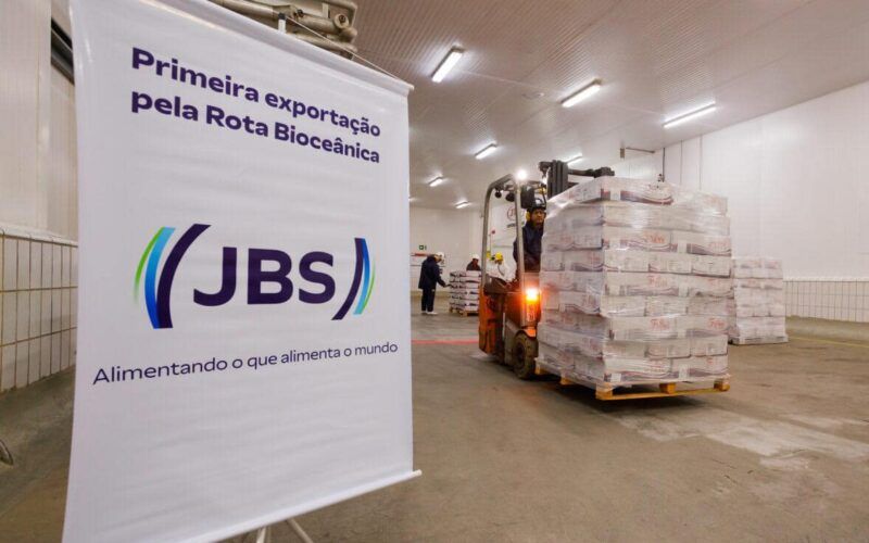 jbs realizara o pioneiro transporte de carga atraves da rota
