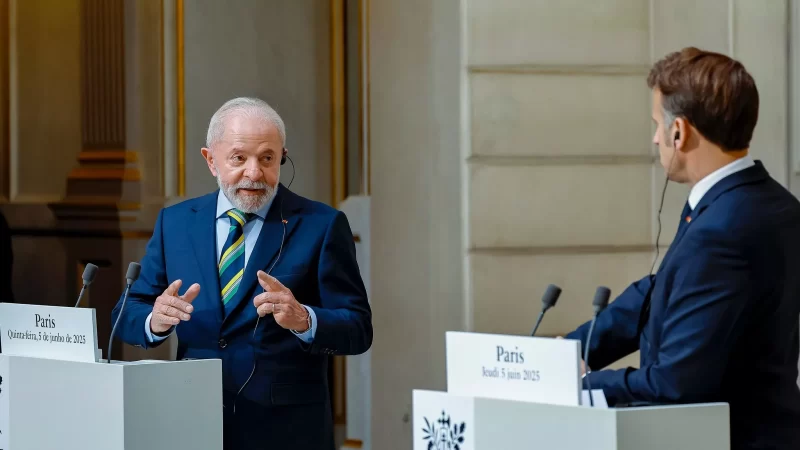 Lula exige US$ 1,3 tri de ricos por clima e critica Macron sobre acordo Mercosul-UE