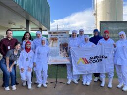 mandaguari unidade industrial de aves atinge excelencia em bem estar animal