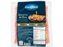 manta suina da pamplona alimentos chega as cidades de santa