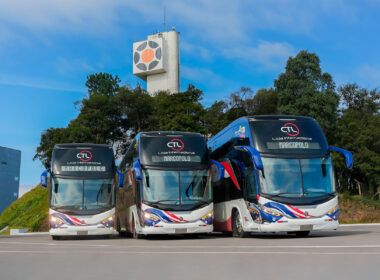Marcopolo exporta 19 ônibus do modelo Paradiso G8 1800 DD para o Equador