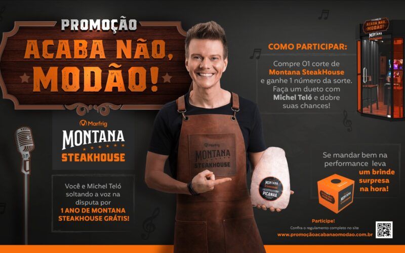 marfrig e michel telo convidam os consumidores a cantar e