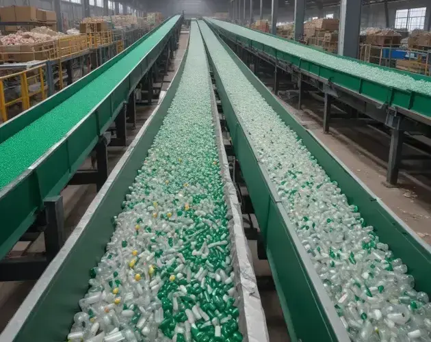 Mistura de PET claro e verde afeta qualidade, uso e planejamento