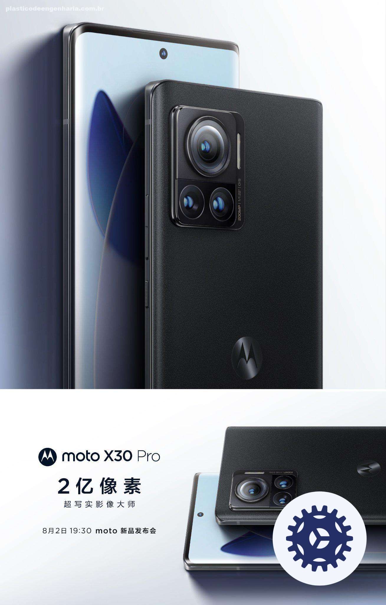 O Moto X30 Pro será o primeiro dispositivo do mundo a apresentar um obturador de 200MP (Fonte: Mukul Sharma/Twitter/Reprodução)