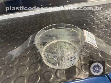 Recipiente Transparentes de Paredes Finas de PET