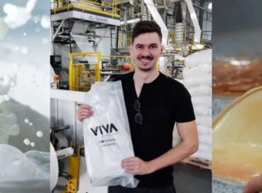novo material biodegradavel transformando frutas em plastico compostavel