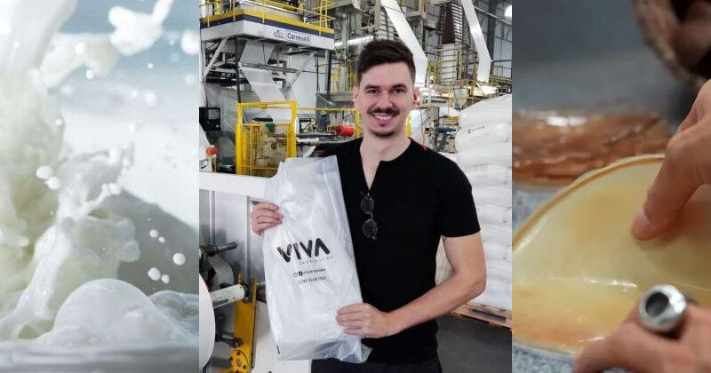 novo material biodegradavel transformando frutas em plastico compostavel
