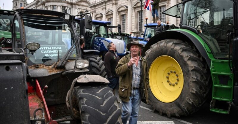 revolta no campo fazendeiros britanicos enfrentam partido trabalhista em batalha